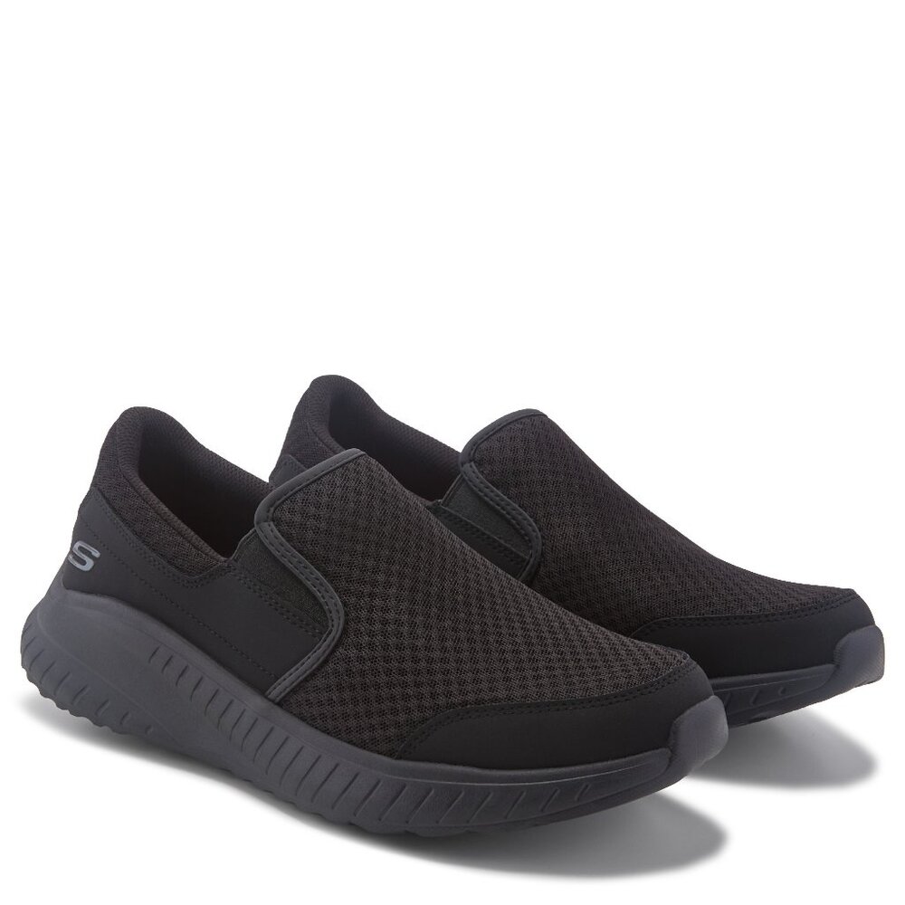 Men's Squad Chaos Slip On Slip Resistant Work Sneaker Black Size 9.5